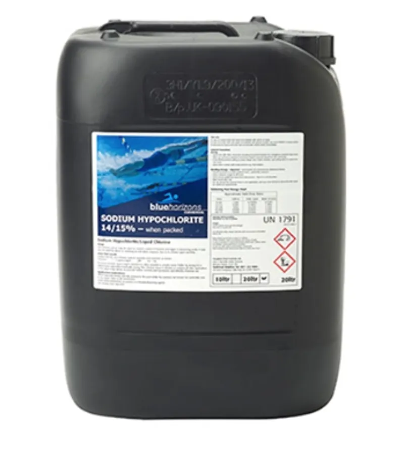 Sodium Hypochlorite Chlorine 25LTR